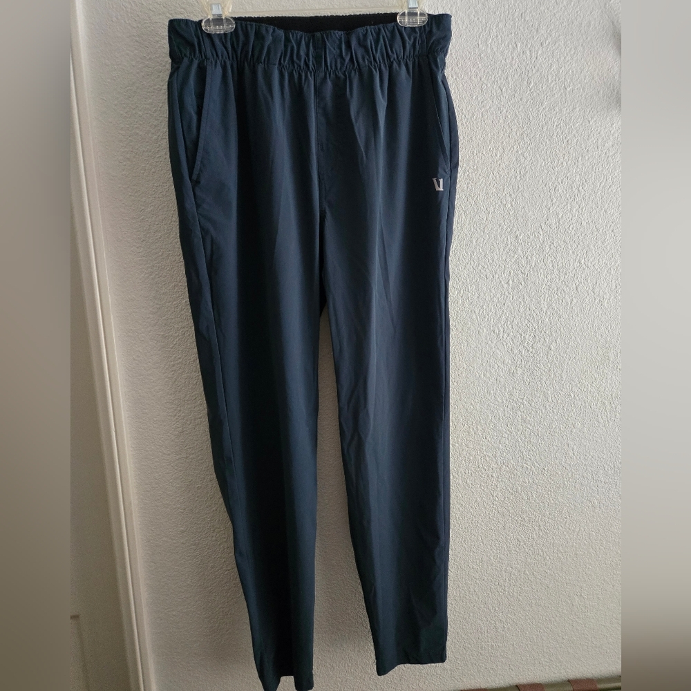 Vuori Blue Jogger Sweatpants with Relaxed Fit and Tapered Ankle